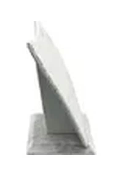 Yerli Üretim Dubai Model Süet Kumaş Gri Renk 12/8 Cm Kolye - Zincir Ayaklı Stand Çok Renkli
