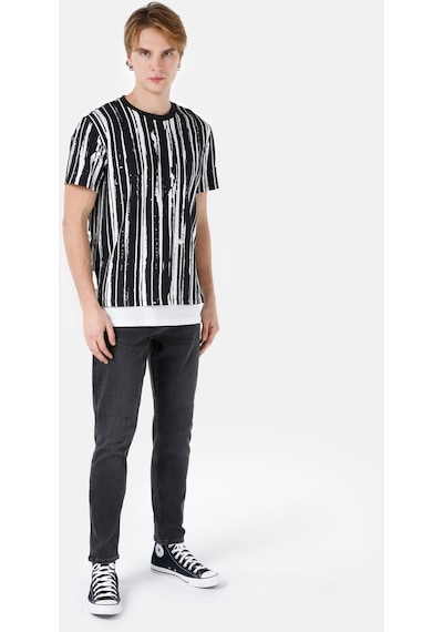 Colin's Colins Siyah Erkek Tshirt K.Kol Cl1068131 Q1.V1 Blk Siyah