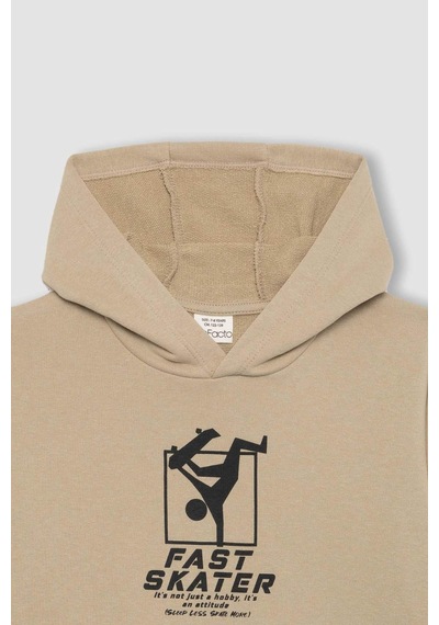 Defacto Erkek Çocuk Baskılı Kapüşonlu Kalın Sweatshirt B8998A823CWBG281 Çok Renkli Defacto Erkek Çocuk Baskılı Kapüşonlu Kalın Sweatshirt B8998A823CWBG281 Çok Renkli