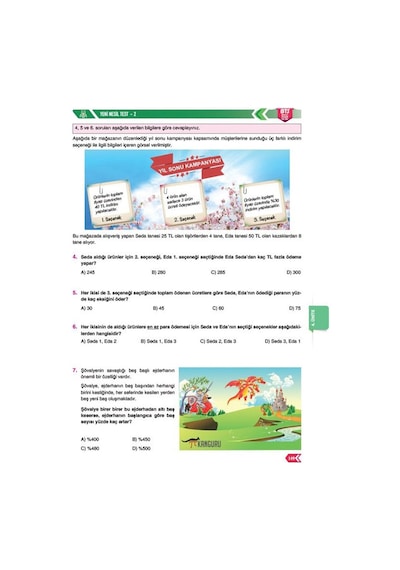 7.Sınıf Matematik Soru Bankası- Sınav Dergisi Yayınları