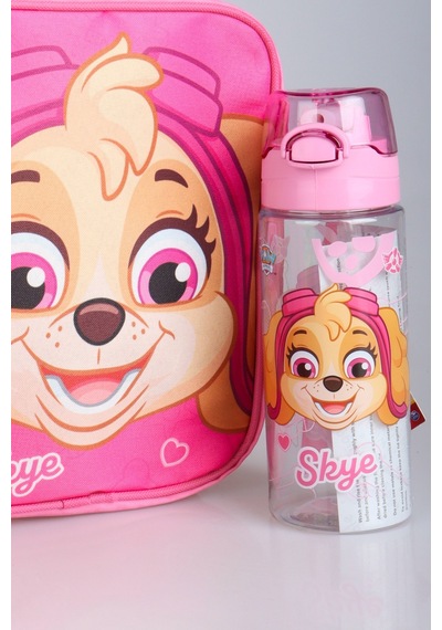 Dekomus İle Yeni Sezon Lisanslı Paw Patrol Okulda Macera Koleksiyonu Termoslu Beslenme Çantası Açık Gri