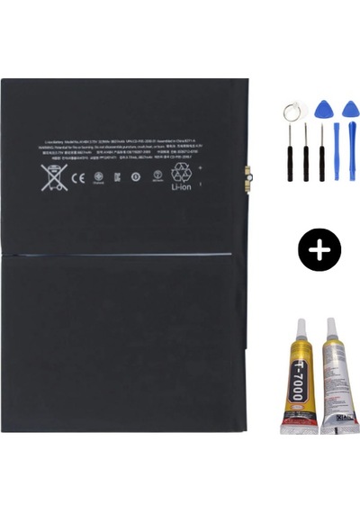 Apple Uyumlu iPad Air 1.nesil A1474-a1475-a1476 A Kalite Batarya Pil + Montaj Seti