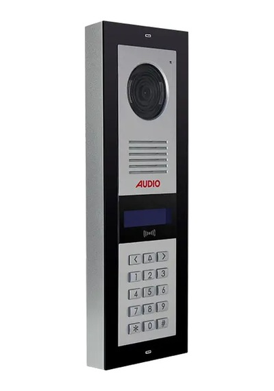Audıo 003003 Kart Okuyuculu Görüntülü Zil Paneli 2 Satır Lcd Kartlı Ve Şifreli Zil Paneli