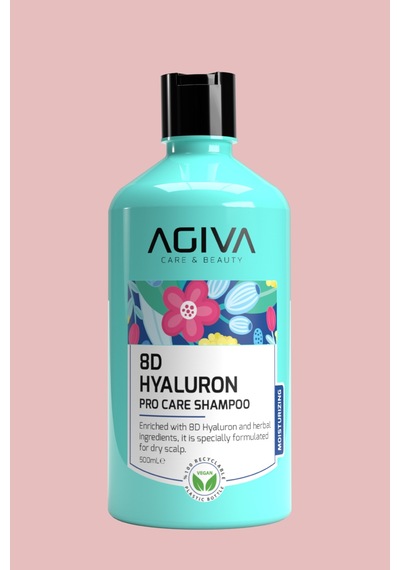 8d Hyaluron Kuru Ve Kırılgan Saçlar İçin Nemlendirici Saç Bakım Şampuanı-vegan