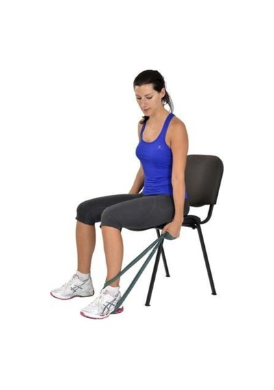 Mvs Pilates &yoga Egzersiz Bandı Theraband Yeşil Renk Orta1.5 Mt