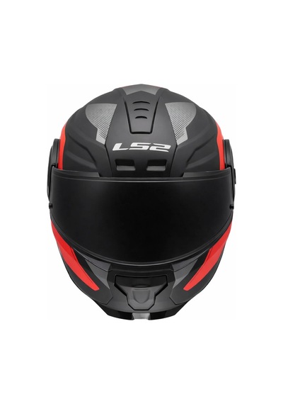 Ls2 Scope 2 Durıa Kask Siyah Vizör Mat Siyah Kırmızı