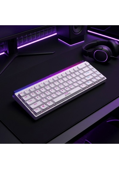 Rgb Işıklı Gaming Oyuncu Klavyesi - Kompakt Kablolu Mekanik Hisli Klavye, Renkli Led Aydınlatmalı, Türkçe Q Klavye