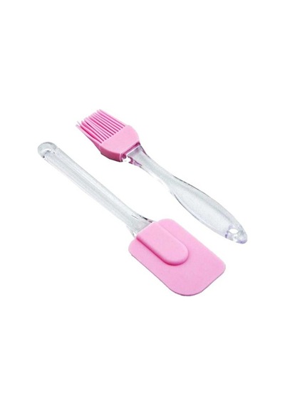 2'li Silikon Spatula Fırça Seti, Pasta Spatula Fırça Set, Mutfak Silikon Yumurta Sürme Fırçası Silik Diğer