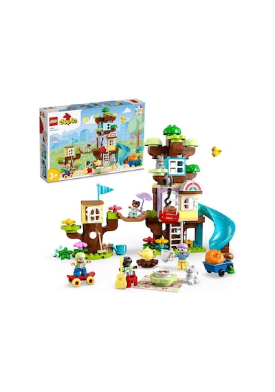 LEGO® DUPLO® 3’ü 1 Arada Ağaç Ev 10993 - 3 Yaş ve Üzeri için Yaratıcı Oyuncak Yapım Seti (126 Parça)