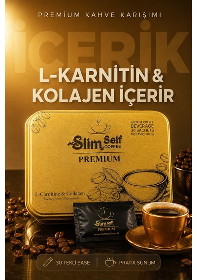 Slimself Kore Premium Form Kahvesi 30 Şase Günlük