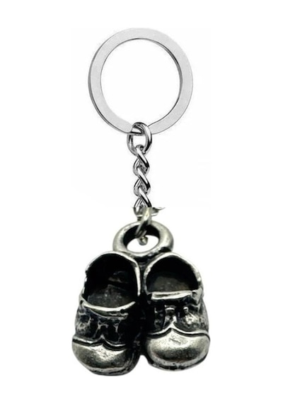 Little Steps Bebek Ayakkabısı Figürlü Unisex Metal Anahtarlık