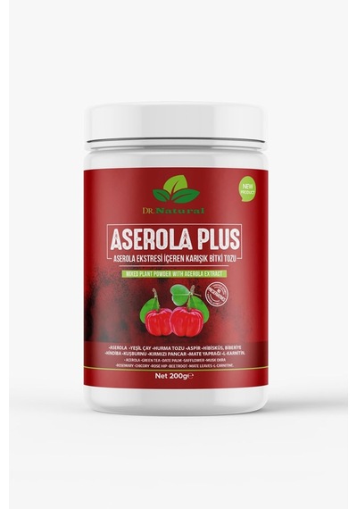 Aserola Plus Karışık Bitki Tozu Barbados Kirazı Acerola Çayı