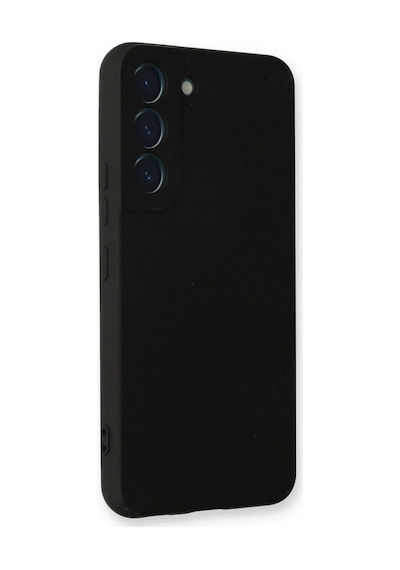Samsung Galaxy Uyumlu , S23 Kılıf Nano İçi Kadife Silikon - Siyah
