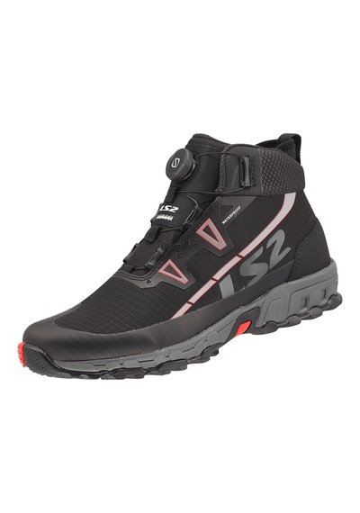 Ls2 Trekker Waterproof Siyah Motosiklet Botu