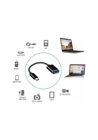 Yeni Nesil Type-c Erkek To Usb 3.0 Dişi, Typec C Usb 3.0 Otg Kablo Veri Aktarma Kablosu Çevirici