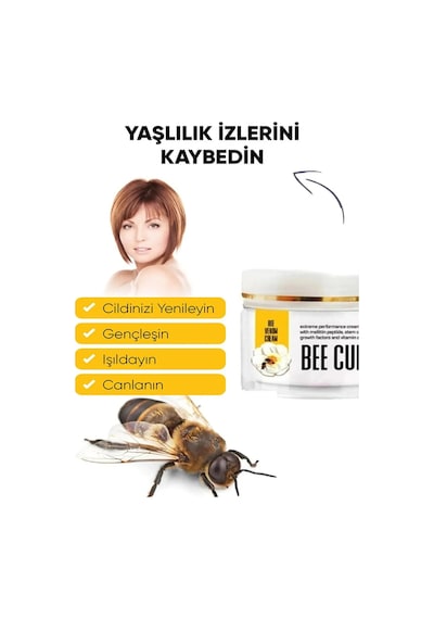 Bee Cure Rahatlatıcı Masaj Kremi 100 Ml X 3 Adet
