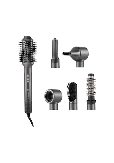 Bright Elegance BE-5117 6 in 1 Hava Üflemeli BLDC İyonizer Saç Şekillendirici Set Antrasit