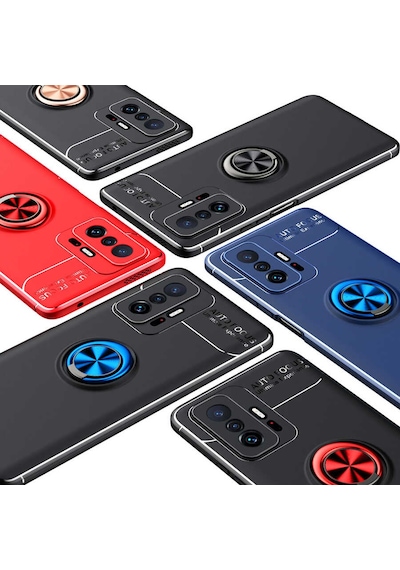 Xiaomi Mi 11t 5g Kılıf Zore Ravel Silikon Kapak Mavi