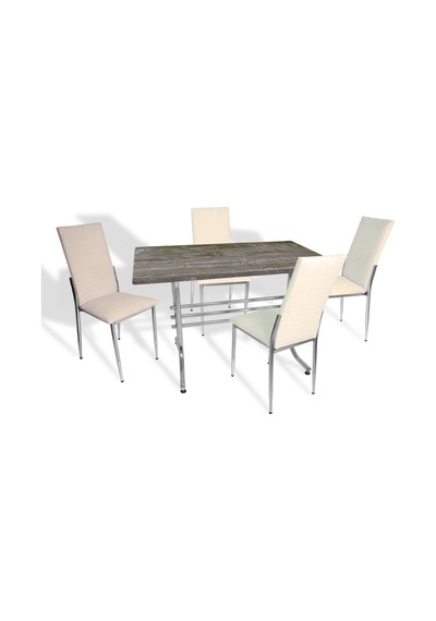 Japon - Gözde Masa Takımı - 70x120 Werzalit, Wermodin Ve Allzalit Tabla - Old Pine - Krem Çok Renkli Japon - Gözde Masa Takımı - 70x120 Werzalit, Wermodin Ve Allzalit Tabla - Old Pine - Krem Çok Renkli
