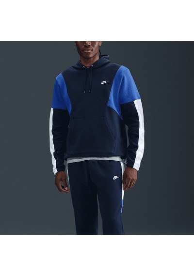 Nike Hv1165-451 Club Fleece Erkek Tracksuit Takım - Mavi