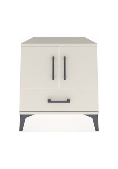 Kronos Komodin 2 Raflı Tek Çekmeceli 2 Kapaklı 60x59x64 Aytaşı-aytaşı Aytası