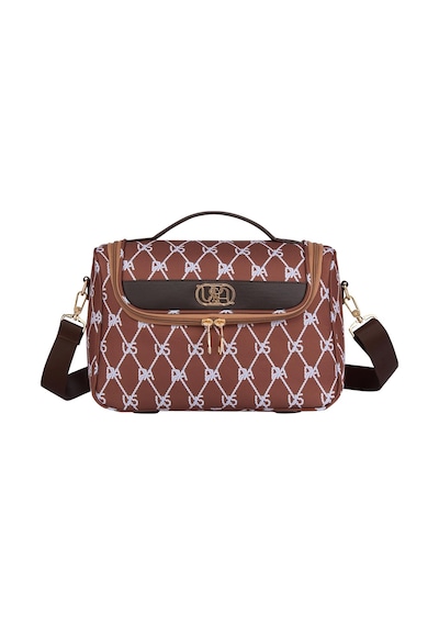 U.s. Polo Assn. Plsyh24640 Makyaj Çantası Ve El Çantası Kahverengi