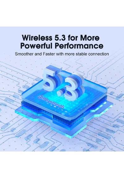 T13 Anc 4 Mikrofon Bluetooth 5.3 Kablosuz Kulaklık Beyaz Aktif Gürültü Engelleyici