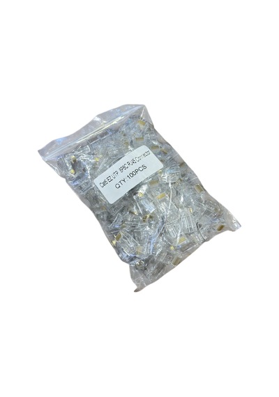 Cat6 Utp Rj45 Plug Ez Yeni Nesil 100 Lü Paket -37358