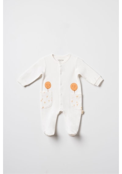 Babycosy Organic Wear %100 Organik Pamuk,2 Li Patikli Bebek Tulum Yenidoğan Uzun Kollu Çıtçıtlı Tulum Seti Unisex Bebek Ekru Babycosy Organic Wear %100 Organik Pamuk,2 Li Patikli Bebek Tulum Yenidoğan Uzun Kollu Çıtçıtlı Tulum Seti Unisex Bebek Ekru
