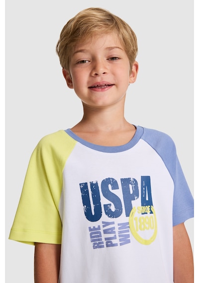 U.S. Polo Assn. Erkek Çocuk İndigo Tişört 50327037-vr028