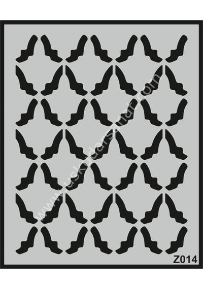 Mood Duvar Stencil Şablon 50x60cm Z014