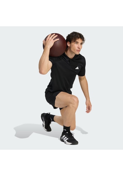 Adidas Workout Essentials Base Erkek Polo T-shirt Ka3563 Siyah