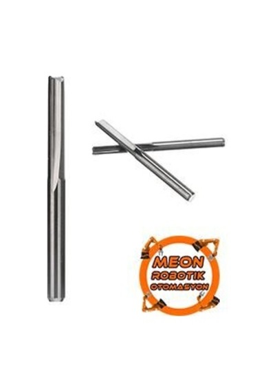 5 Mm Düz Helis Karbür Freze