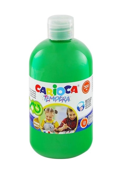 Carioca Tempera Suluboya Süper Yıkanabilir Yeşil 500ml. 4042714 Standart