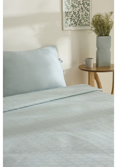 Karaca Home Sarra Britli Bambu Çift Kişilik Pike Takımı Mint Mint