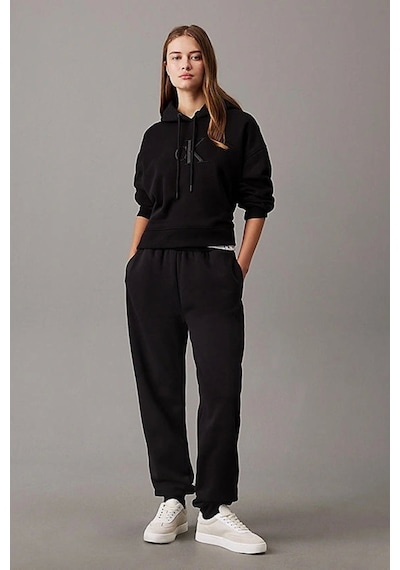 Raısed Embroıdery Ck Jog Pant Siyah
