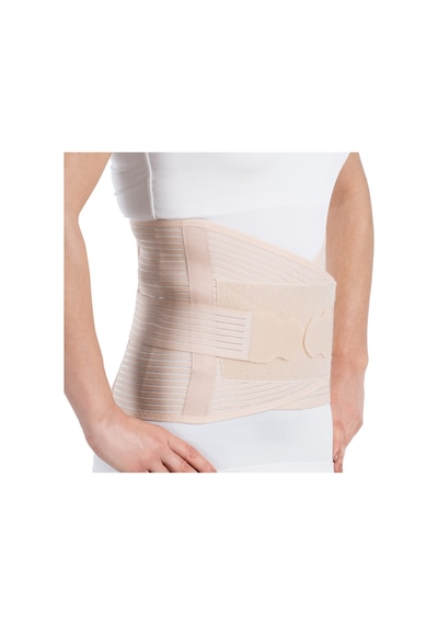 Abdominal Korse 26cm Plus Destekli Kemerli Doğum Sonrasında Toparlayıcı, Cerrahi Müdahale Sonrası Bej