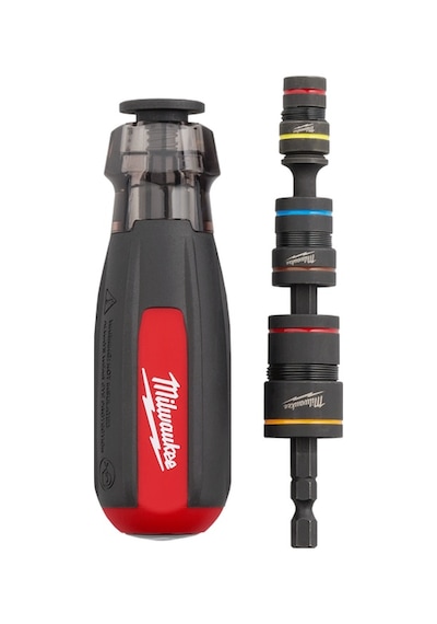 Milwaukee Shockwave 6 İn 1 Manyetik Lokma Tornavida Seti - 4932498179
