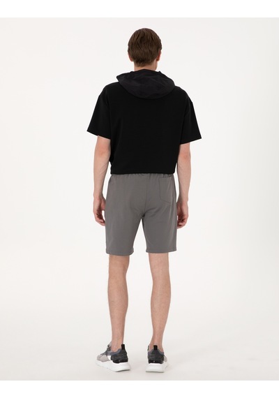 Pierre Cardin Antrasit Regular Fit Örme Şort 50310719-vr006
