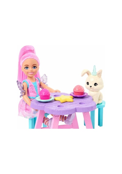 Hnt67 Barbie A Touch Of Magic Chelsea Ve Pegasus Oyun Seti