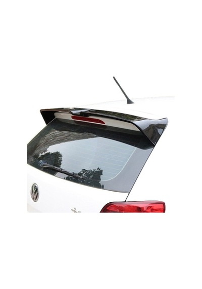 Vw Polo Oettinger 2014 2018 Abs Plastik Bagaj Üstü Parlak Siyah Piano Black Spoiler