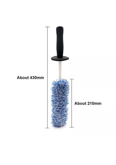 Oto Q2m Wheel Brush Medium Jant Temizleme Fırçası 43 Cm