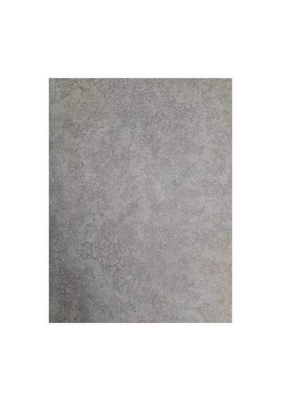 Eskitme Desenli Hafif Kabartmalı Silinebilir Duvar Kağıdı 5m2 Gümüş