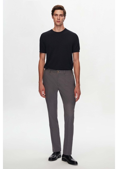 Twn Slim Fit Lacivert Düz Örgü T-shirt 5ef060638904m 101