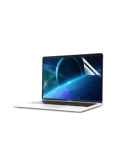 Apple Uyumlu MacBook 13.6' Air 2022 M2 Çip A2681 Ekran Koruyucu Ultra Ince Esnek Kırılmaz Cam Tam