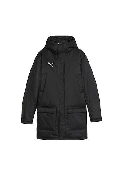 Puma Team Final Winter Jacket Erkek Futbol Antrenman Montu 65856903 Siyah 65856903 Siyah