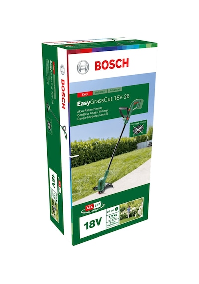 Bosch Easy GrassCut 18V-26 Akülü Kenar Kesme Makinesi (Akü Hariç) - 06008C1C04