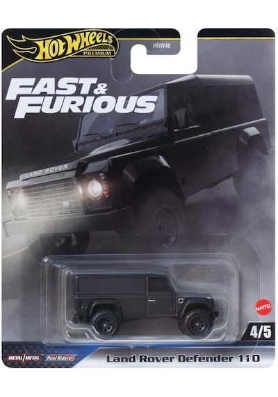 Hot Wheels Premium Fast & Furious Land Rover Defender 110 Hnw46 Jbl98