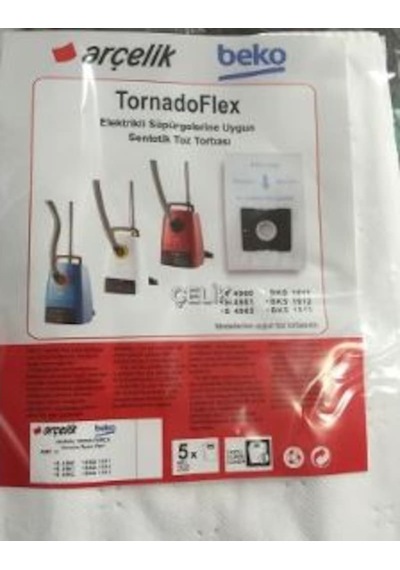 Beko Uyumlu Bks 1911 Bez Toz Torba - 5 Adet