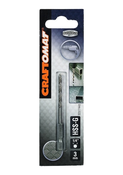Craftomat Hss-g Metal Matkap Ucu 3 Mm 1/4